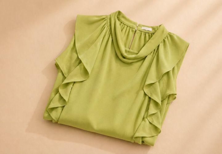 Green Blouse product shot
